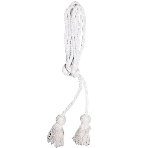 Priest Cincture Blet Rope with tassel - White - Picture 1 of 2