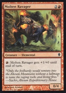 1X MOLTEN RAVAGER FOIL 138/249 RED ZENDIKAR MTG MAGIC NM X1 (yourdeckbuilder) - Bild 1 von 1