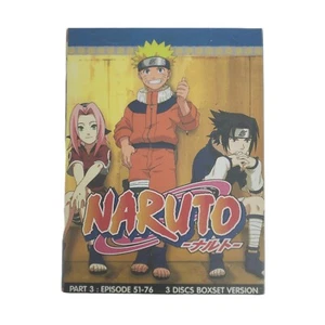 Naruto -Part 3-Episodes 51-76-3 Disc Set-All Region -Japanese Anime - Picture 1 of 3