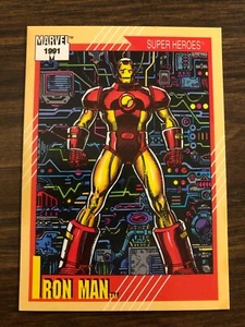 Impel Marvel 1991 Iron Man #13 Vintage Fantastic See Image Near-Mint+ - Bild 1 von 1