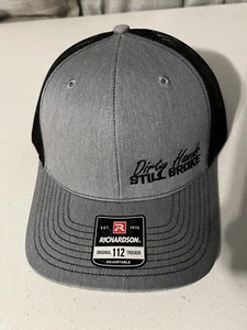 Dirty Hands Still Broke Hat Richardson Osfa Snap Back Trucker Mesh - Picture 1 of 4