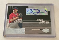 2006 Topps Co-Signers Atlanta Braves Baseball Card #112 Chuck James Auto Rookie 