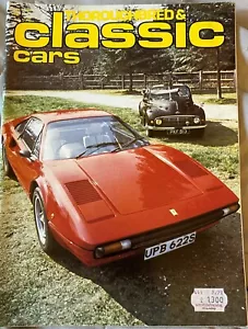 Vintage Thoroughbred & Classic Cars Magazine UK Edition Ferrari Bentley 1978 - Picture 1 of 8