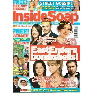 INSIDE SOAP NEIGHBOURS DERVLA KIRWAN ASHLEY TAYLOR DAWSON IAN SMITH KARA TOINTON - Picture 1 of 2