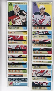 17/18 OPC New Jersey Devils Retro 18 card lot incl. RC and CL - Schneider + - Picture 1 of 2