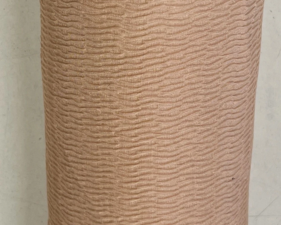 S26 - VINTAGE TEXTURED SILK CHIFFON .  100%  silk  By the yard. - Image 1 of 1