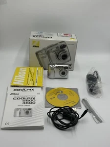 Nikon Coolpix 5600 5.1 MP Compact Digital Camera (Silver) - TESTED Works - Picture 1 of 18