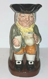 Royal Doulton HAPPY JOHN D6070 Tobies Toby Jug holding a pitcher of Ale/Beer - Picture 1 of 5