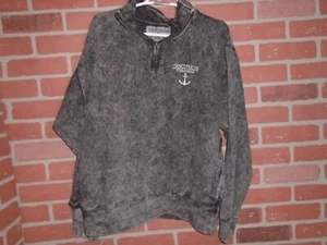 FELPA CHINCOTEAGUE ISLAND VIRGINIA UOMO 1/4° ZIP TAGLIA XL-VEDI FOTO 1° - Foto 1 di 5