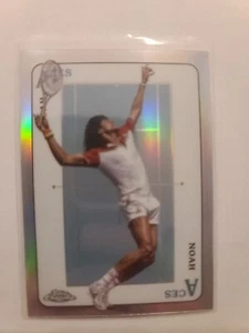 2021 Topps Chrome Tennis Aces Insert Yannick Noah #ACE-16 Refractor - Bild 1 von 2
