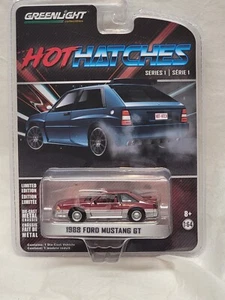 MIP CHASE 1988 Ford Mustang GT GRÜNE MASCHINE grünes Licht heiße Luken - Bild 1 von 3