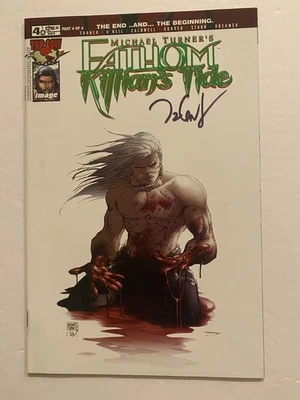 Fathom Killian's Tide # 4   Green Foil Variant Signed Talent Caldwell   NM  9.4 - Image 1 of 3