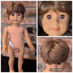 American Girl Tenney Grant Rewigged ÚNICO Personalizado como Niño Muñeca o Pixie Pelo Corto - Imagen 1 de 16