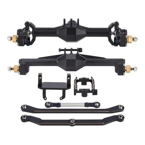 TRX4M Axles, Front & Rear Complete 216.4g +10mm Brass CNC Widen TRX4M Portal ... - Picture 1 of 9