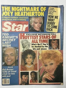 Star Magazine September 16 1986 Gossip Hollywood Michael Jackson Rock Hudson - Picture 1 of 5
