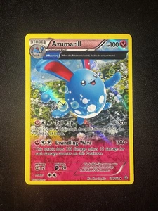 Pokemon TCG XY Primal Clash Azumarill 104/160 Holo Full Art LP  - Picture 1 of 10