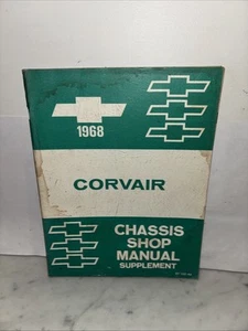 Chevrolet 1968 manual de servicio de tienda suplemento Corvair - Imagen 1 de 3