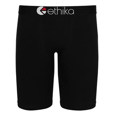 Ethika Underwear Men's Staple Fit Boxer Brief - BLACK OUT