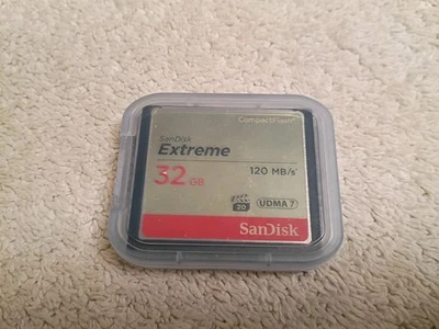 SanDisk 120MB/s Extreme S 32GB CompactFlash CF Memory Card SDCFXS-32G 32 GB - Image 1 of 3