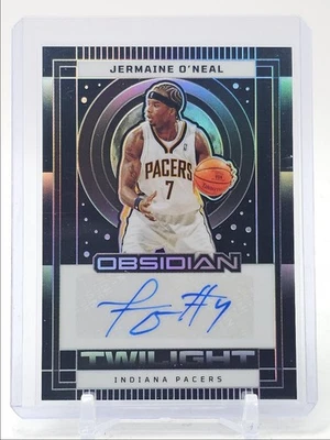 JERMAINE O'NEAL 2024-25 OBSIDIANA CREPÚSCULO FIRMAS MARCAPASOS AUTOMÁTICO/149 Q3882 Foto 1 de 2