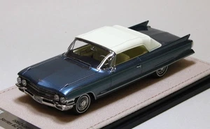 GLM STAMP 1/43: 1962 CADILLAC S62, CLOSED, METALLIC BLUE. LTD: 109. BRAND NEW. - Picture 1 of 9