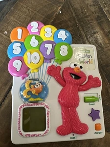 Mattel-SESAME STREET ELMOS WORLD Handheld electronic game*Works* - Picture 1 of 2