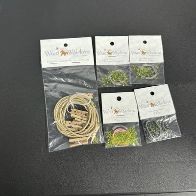 Embellishment kit - wind in the whiskers - laundry day  The Local Brand Tiny Lot - Image 1 of 4