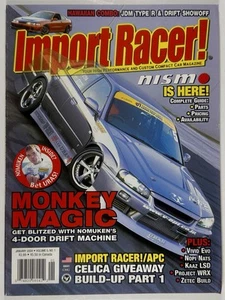Import Racer Magazine Jan 2004 Tuner Drift Skyline R34 Nismo Z Integra ITR Evo - Bild 1 von 5