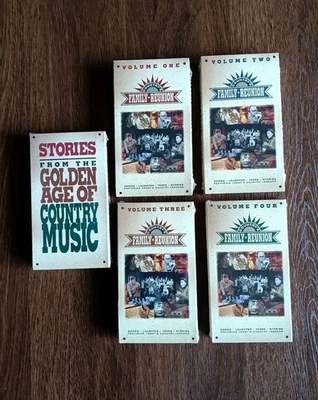 BRAND NEW! LOT (5) VHS SET OF STORIES FROM THE GOLDEN AGE OF COUNTRY MUSIC - Image 1 of 3