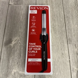 REVLON Perfect Heat Curling Iron 1" Ceramic Barrel Perfect Heat Curling Iron  - Picture 1 of 5
