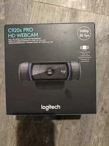 NOWOŚĆ W PUDEŁKU Logitech 1080p C920s Pro Kamera internetowa HD 1080p Wideo + Migawka prywatności - Zdjęcie 1 z 3