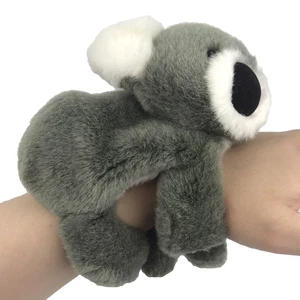 Aurora A&A Koala Handgelenkbandage Plüsch 5,5 Zoll Hang Hugger Stofftier Haken Schleife grau - Bild 1 von 8