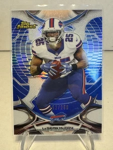 2015 Topps Finest Blue Refractor /250 LeSean McCoy #127 SP Rare Bills - Bild 1 von 2