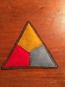 WWI US Army Tank Corps Unit Patch AEF * - Bild 1 von 1