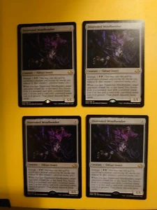 MTG Card. Distended Mindbender playset Eldritch Moon Rare x4 eldrazi - Picture 1 of 6