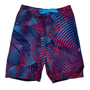 Pantalones Cortos Oakley Para Hombres Talla 33 Patrón Geométrico Multicolor Natación Playa Piscina - Imagen 1 de 9