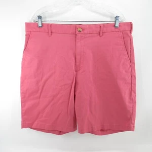 Pantalones Cortos Izod Agua Salada Para Hombres 36 Rosa Chino Carga Bolsillos Traseros con Botones Cremallera Frontal - Imagen 1 de 14