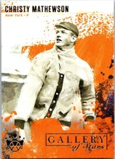 2021 Panini Diamond Kings Gallery of Stars Christy Mathewson New York Giants