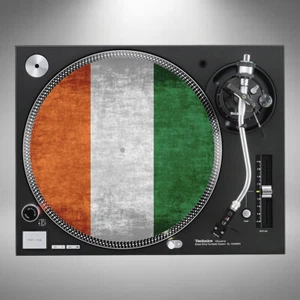 Ireland Slipmats 12" Turntable Flag Pair or Single Posted In Cardboard - Picture 1 of 5