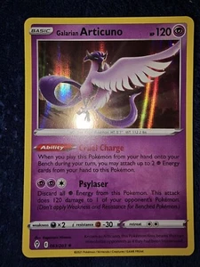 Galarian Articuno Pokemon Evolving Skies Holo 063/203 - Picture 1 of 2