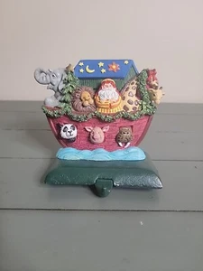Midwest Cannon Falls Arche Noah Strumpf Aufhänger Gusseisen Weihnachten  - Bild 1 von 4