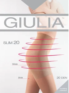 GIULIA Slim 20 Den formende Strumpfhose Bauch Bein PO Größe XL Farbe Glace - Bild 1 von 1