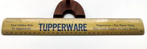 Regla de metal publicitaria de colección para distribuidor de tupperware lo más bonito que puede pasar 2 U cocina - Imagen 1 de 1