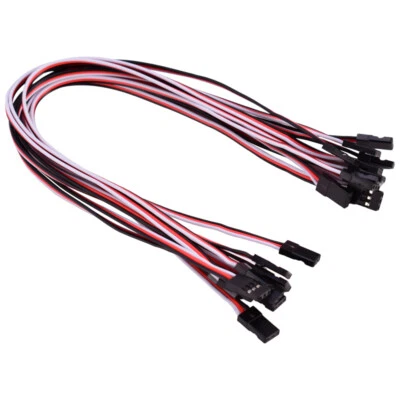 10Stk 30cm Servo Verlängerungsleitung Kabel für RC Futaba JR Stecker auf Stecker - Bild 1 von 4