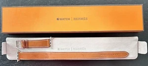 Apple Watch Hermés Armband „Double Tour“ Hermés, braun - Bild 1 von 7
