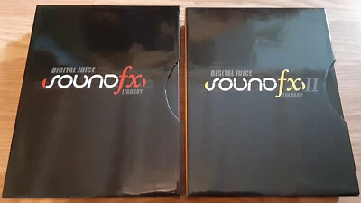 Digital Juice Sound FX Library Volumes 1 & 2 Editing Software Complete 22 Discs - Image 1 of 4