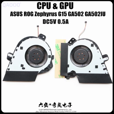 13NR03V0T020011 FOR ASUS ROG Zephyrus G15 GA502 GA502IU CPU COOLING FAN - Image 1 of 4