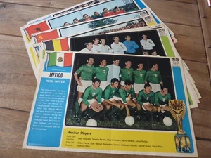Carteles de la Copa Mundial de A&BC de 1970 - Carteles grandes de fútbol - ¡Elige tus carteles! - Imagen 1 de 33