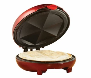 Brentwood TS-120 8 pulgadas 900W Quesadilla Maker Rojo 120V NUEVO - Imagen 1 de 9