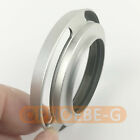 40.5mm White Metal Vented Lens Hood for Canon Nikon Pentax Sony